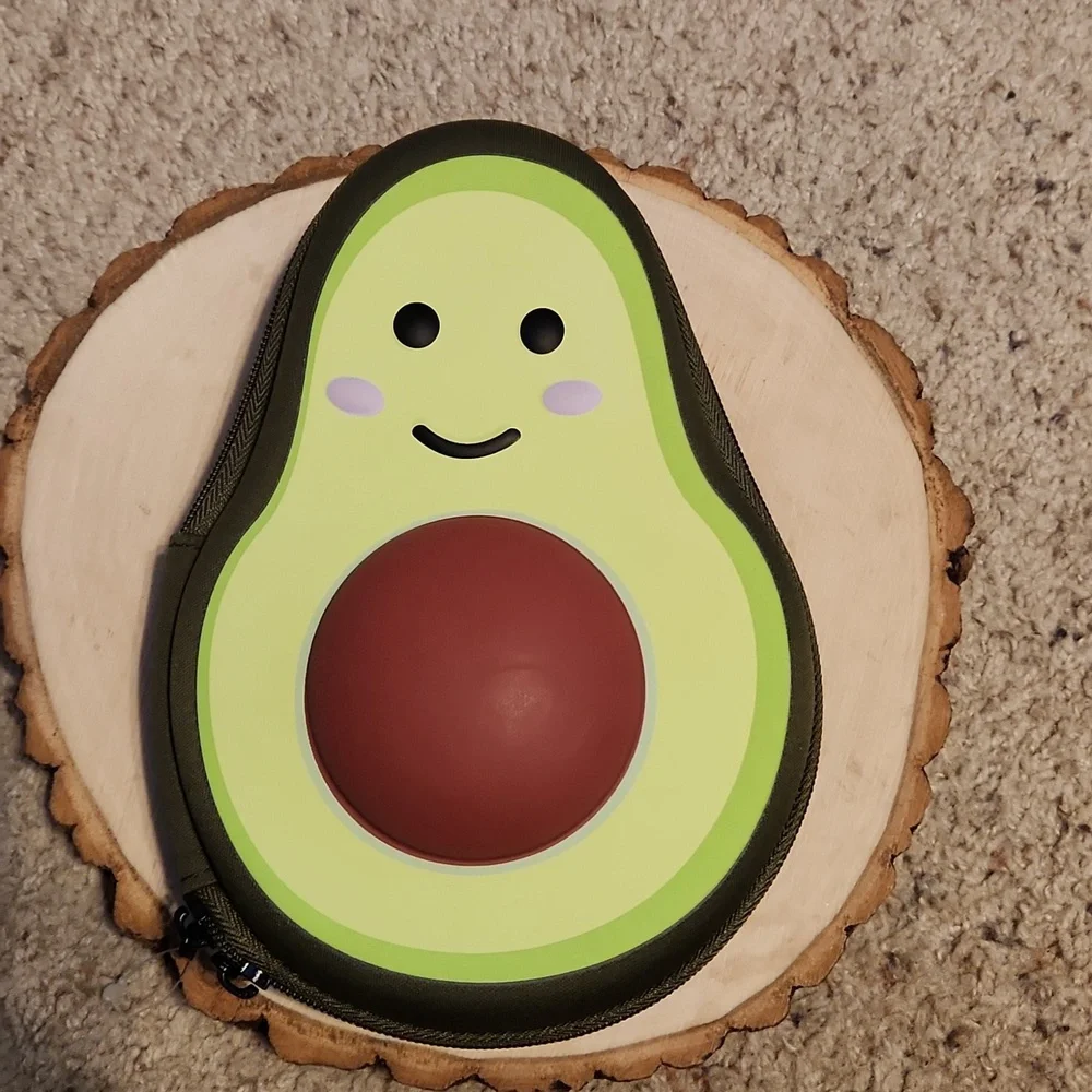Lockermate by Bostitch Avocado Design Zipper Pencil Case